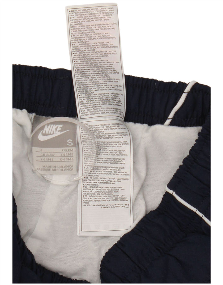 Pantaloni da tuta da uomo Nike UK 35/37 Small Poliestere blu navy