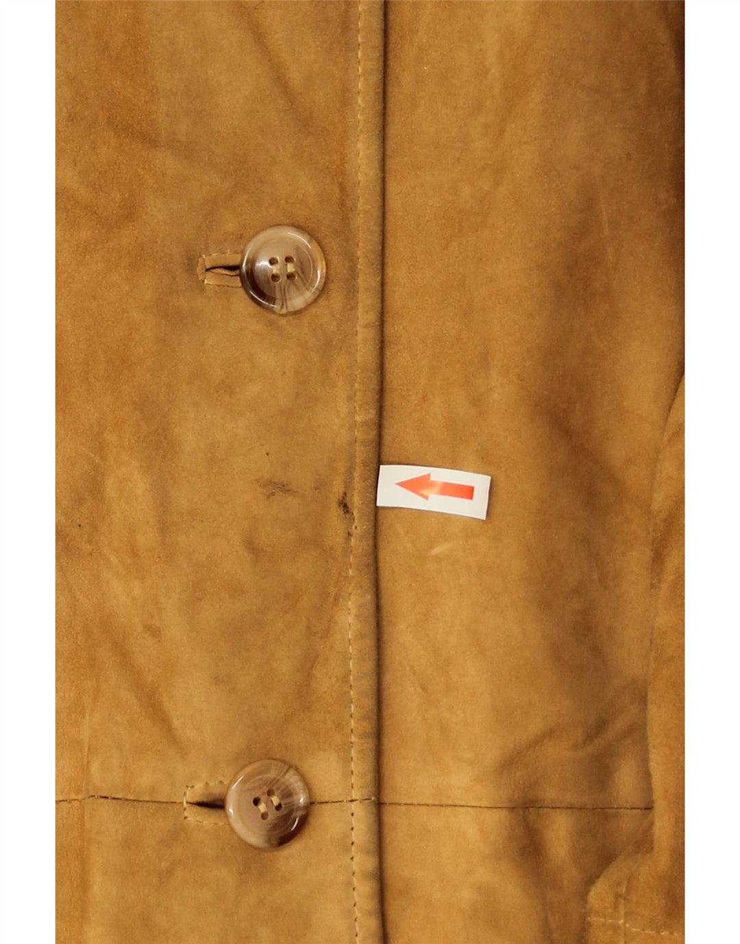 Giacca Scamosciata Uomo Ombraluce IT 46 Large Pelle Marrone