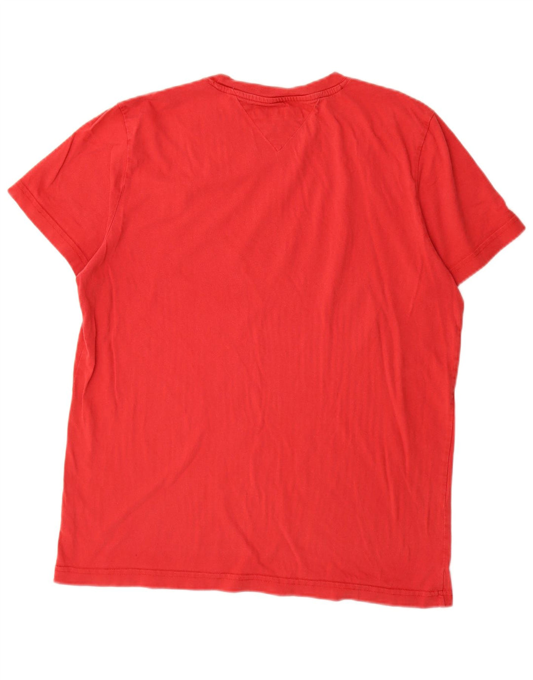 T-shirt da uomo Tommy Hilfiger Top grande in cotone rosso