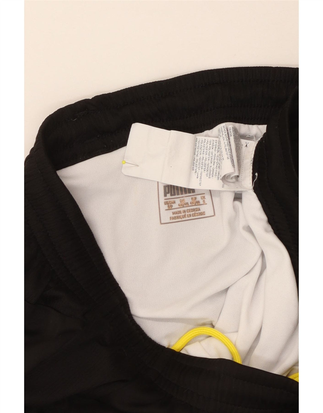Pantaloncini sportivi Puma da uomo BVB Dortmund piccoli in poliestere nero