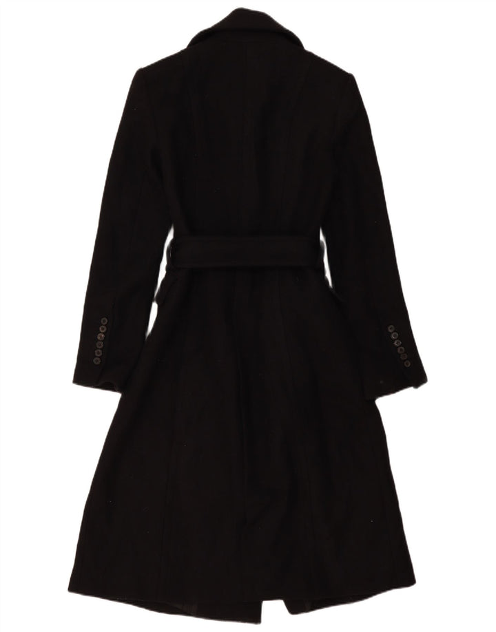 Cappotto doppiopetto da donna Zara UK 10 piccolo in lana nera