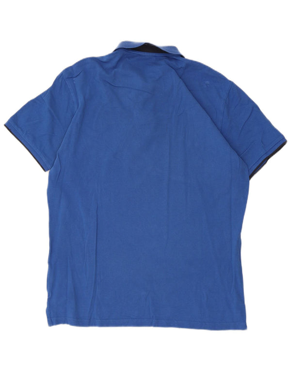 Polo Uomo Conte of Florence Large Blu Cotone