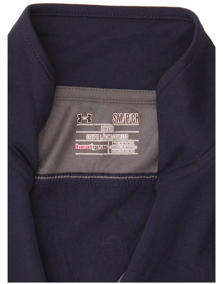 Giacca da tuta da uomo Under Armour Heat Gear piccola blu navy