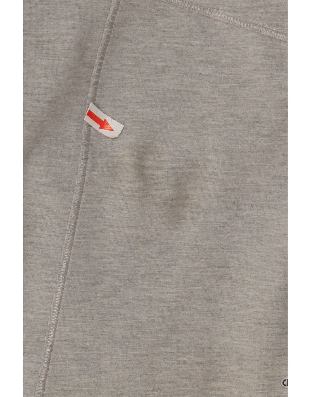 Giacca da ginnastica da donna Adidas UK 10 piccola in cotone grigio
