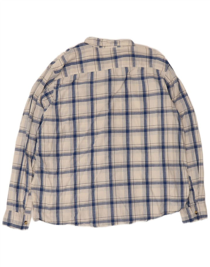 Camicia da uomo Wrangler 2XL cotone a quadri bianchi