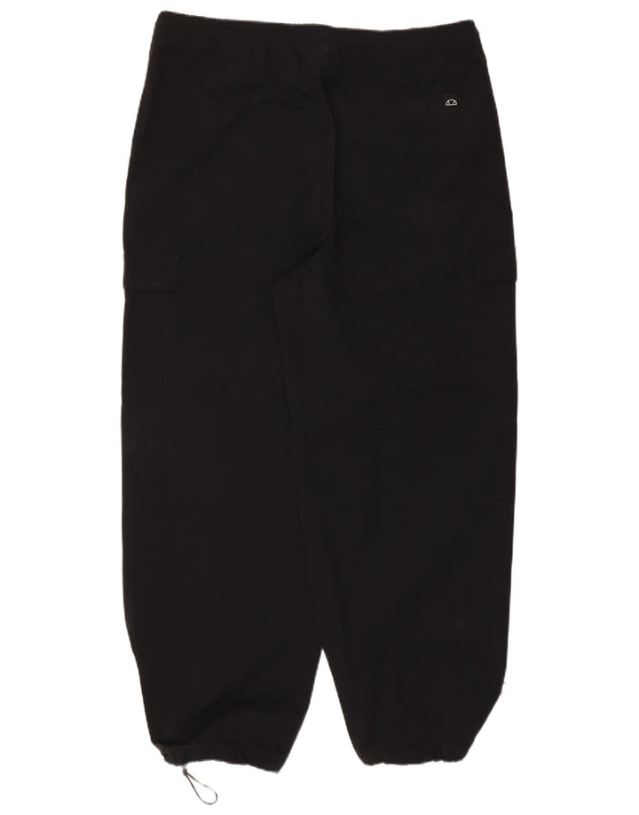 ELLESSE Pantaloni da tuta cargo da uomo Joggers 2XL Poliestere nero
