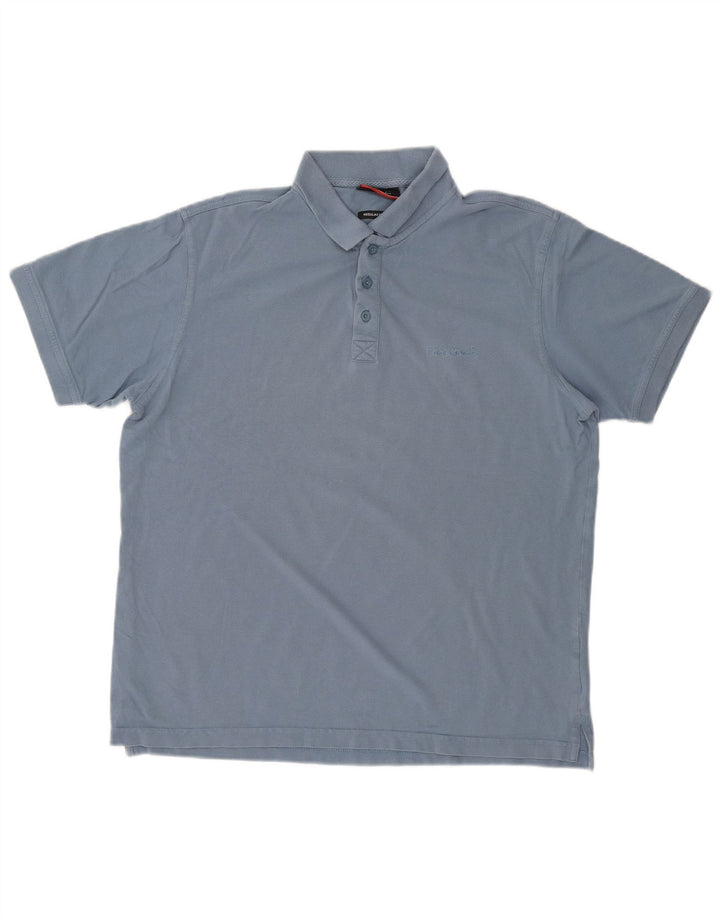 PIERRE CARDIN Mens Regular Fit Polo Shirt XL Blue