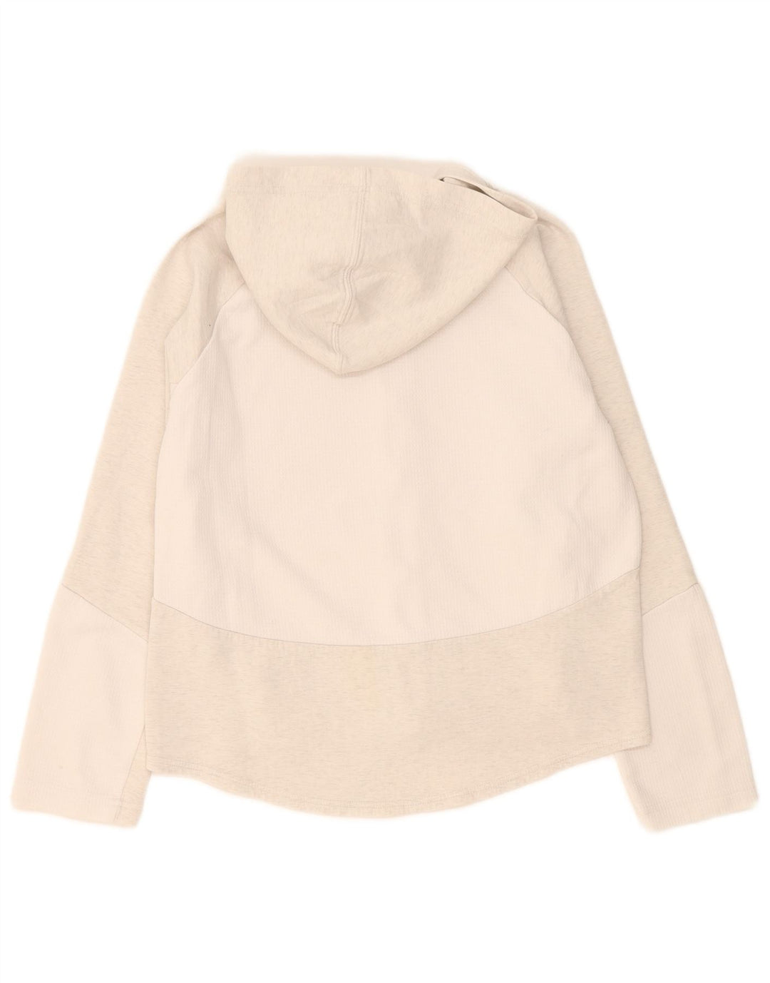 Felpa con cappuccio e zip da donna Puma UK 14 Colorblock grigio medio
