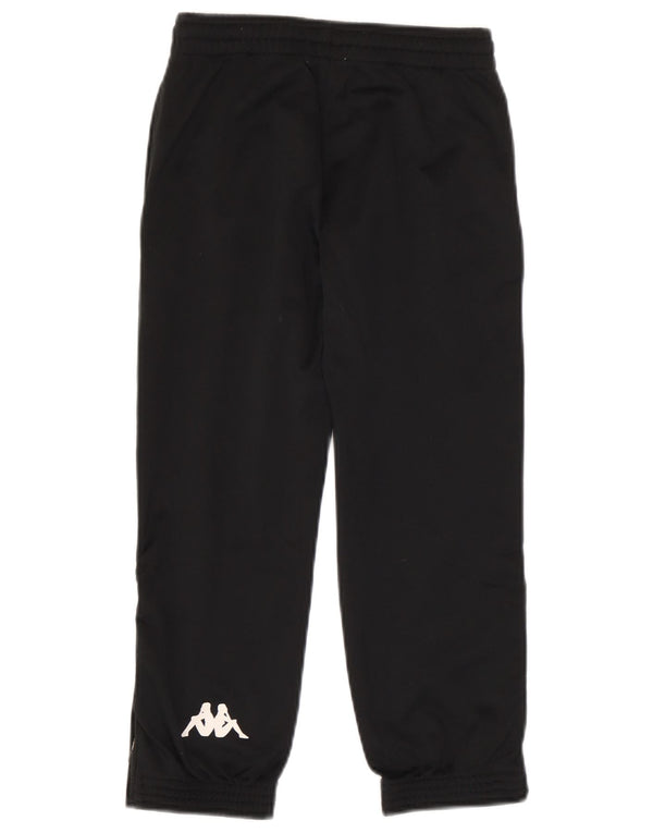 Pantaloni da tuta con grafica Kappa da ragazzo, pantaloni da jogging, 5-6 anni, neri