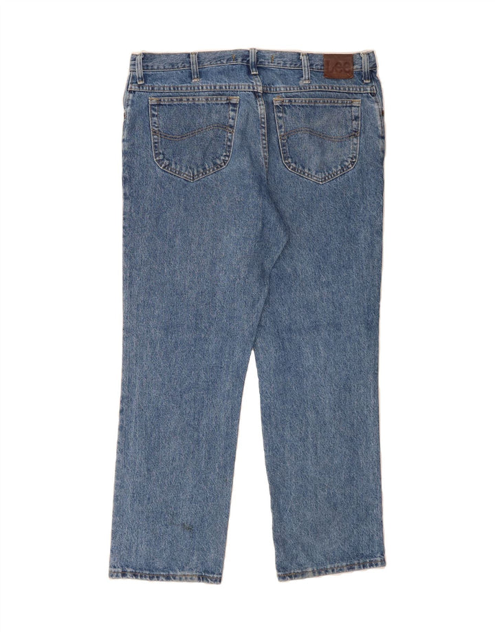 LEE Mens Regular Fit Straight Jeans W40 L30 Blue Cotton Vintage Lee and Second-Hand Lee from Messina Hembry 