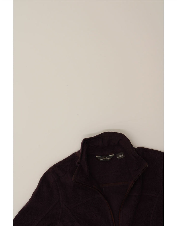 EDDIE BAUER Womens Fleece Jacket UK 6 XS Purple Polyester Vintage Eddie Bauer and Second-Hand Eddie Bauer from Messina Hembry 