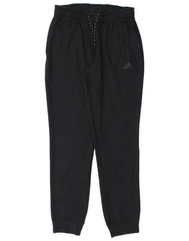 Pantaloni da tuta da uomo Adidas Climalite Joggers medio poliestere nero