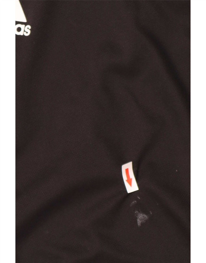 T-shirt Adidas Climacool da uomo Top XL poliestere nero
