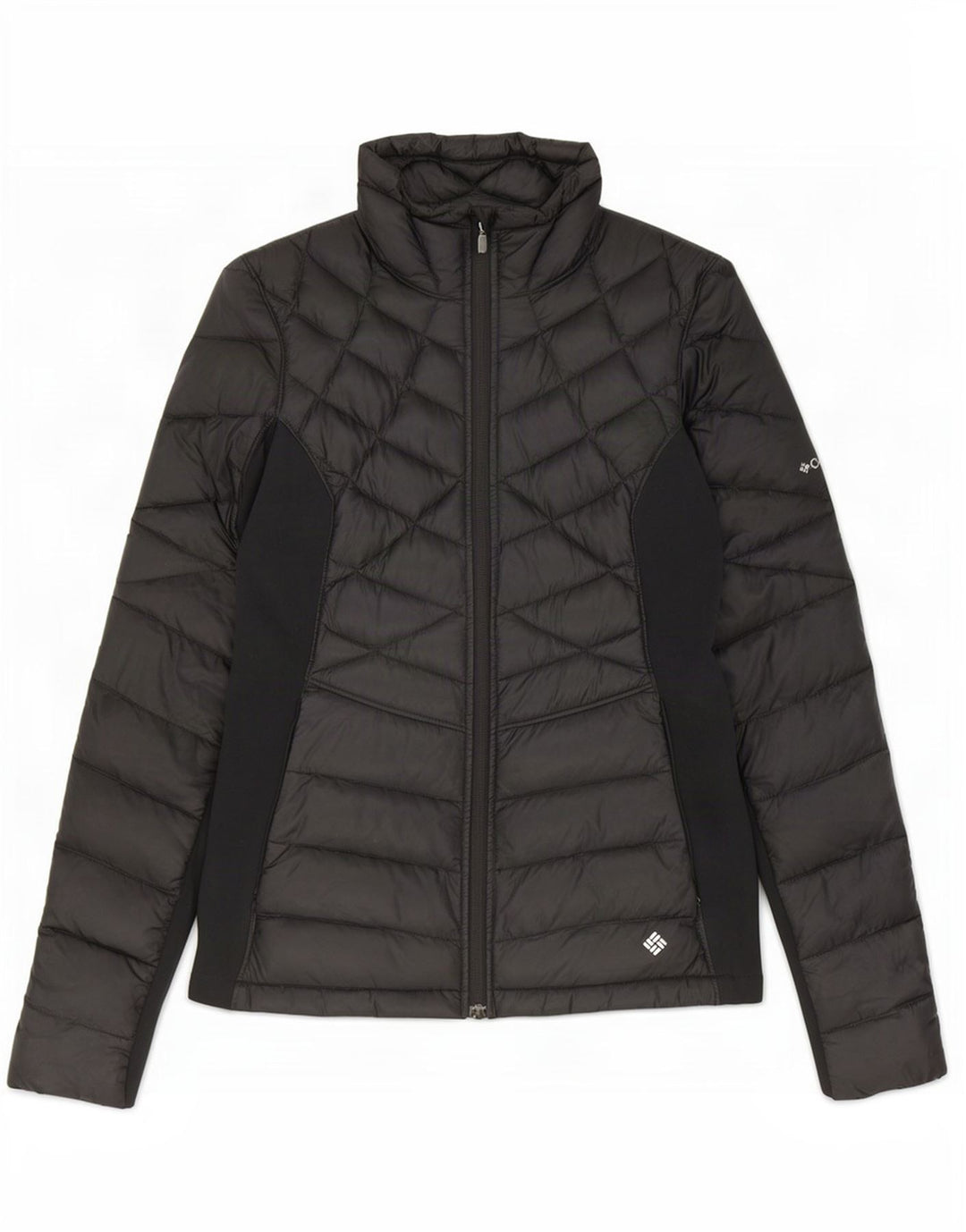 Giacca imbottita da uomo Columbia UK 38 nylon color block nero medio