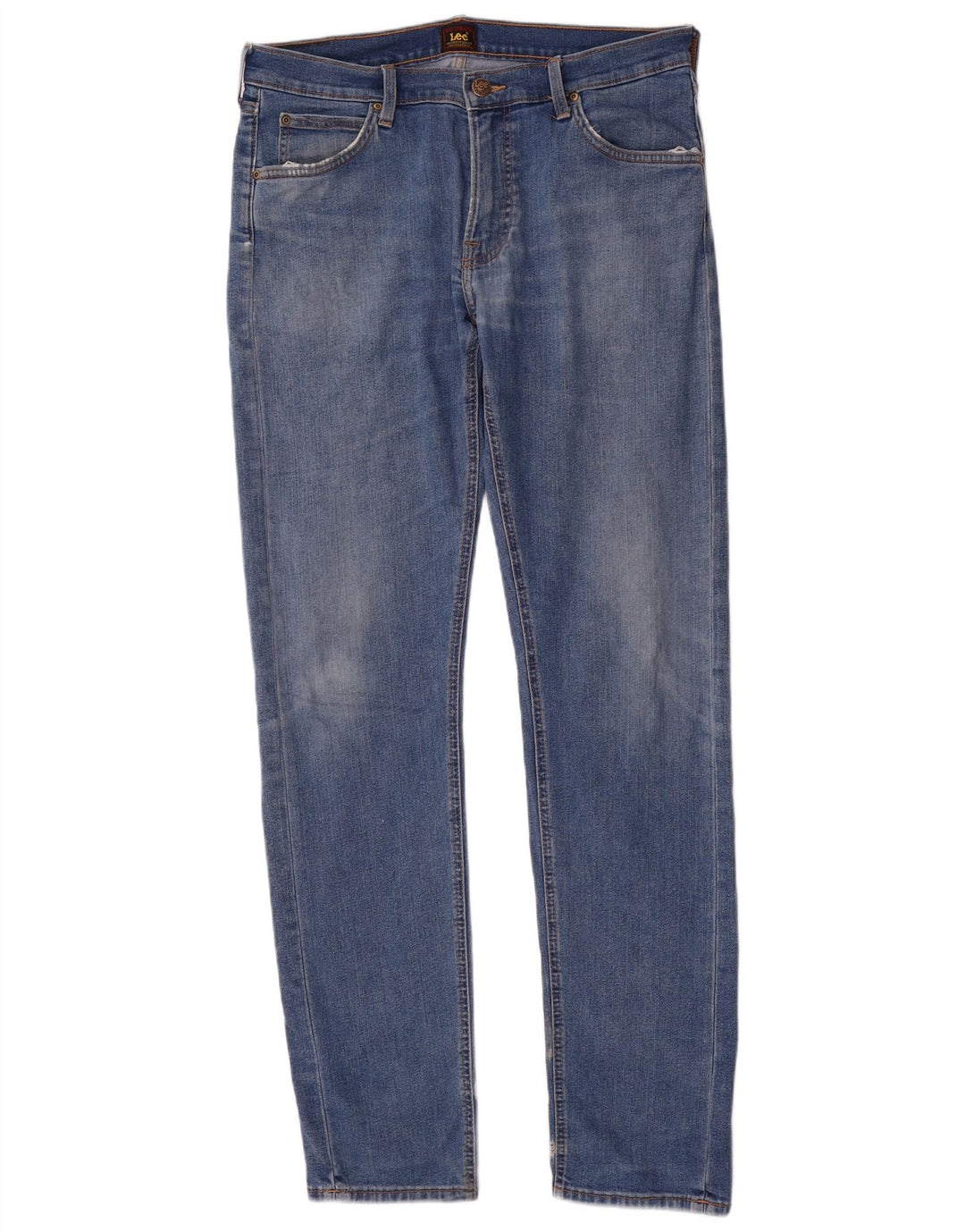 Jeans dritti regolari da uomo Lee W32 L34 cotone blu