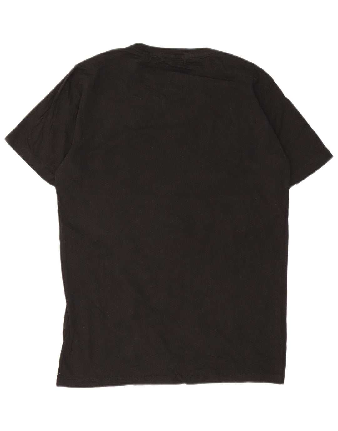 T-shirt grafica da uomo Replay Top in cotone nero medio