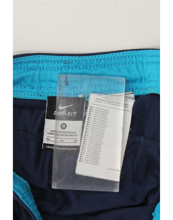 Pantaloni Tuta Nike Uomo Dri Fit Taglia Media Blu Navy Poliestere