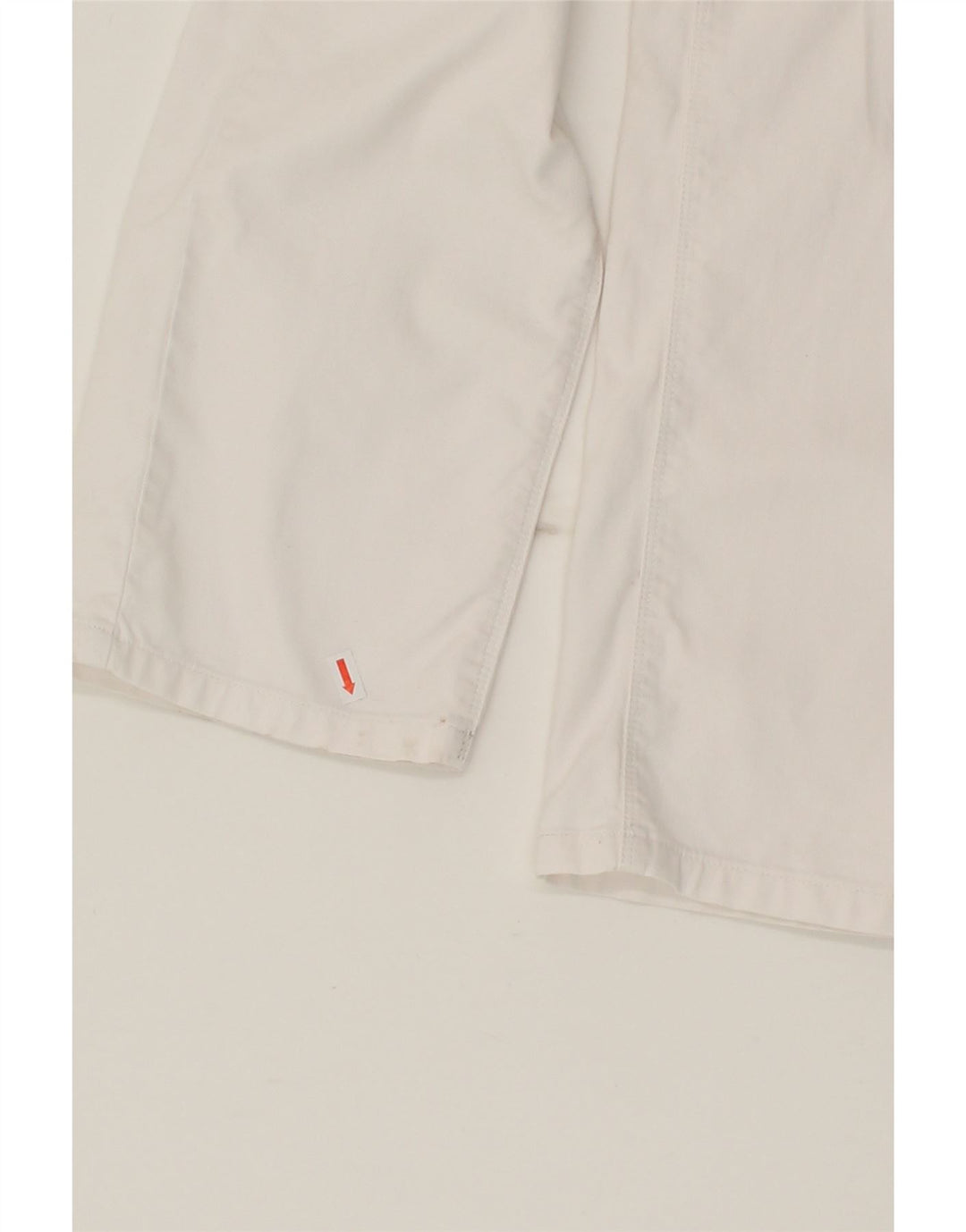 MASSIMO DUTTI Mens Slim Casual Trousers EU 44 Large W27 L33 White Vintage Massimo Dutti and Second-Hand Massimo Dutti from Messina Hembry 