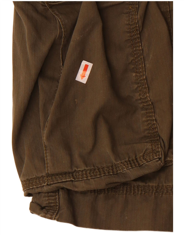 Pantaloncini cargo da uomo Marlboro Classics W38 XL cotone kaki