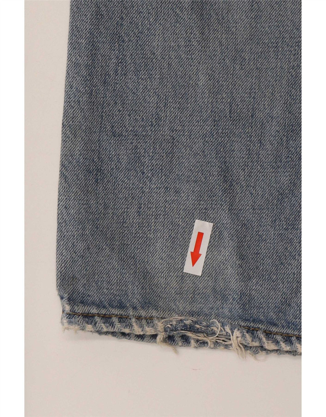 Jeans dritti invecchiati da uomo Carhartt W34 L34 cotone blu