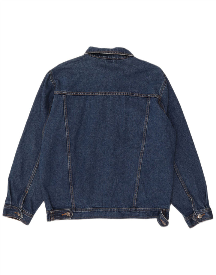 Giacca di jeans da uomo stile denim UK 38 Cotone blu medio