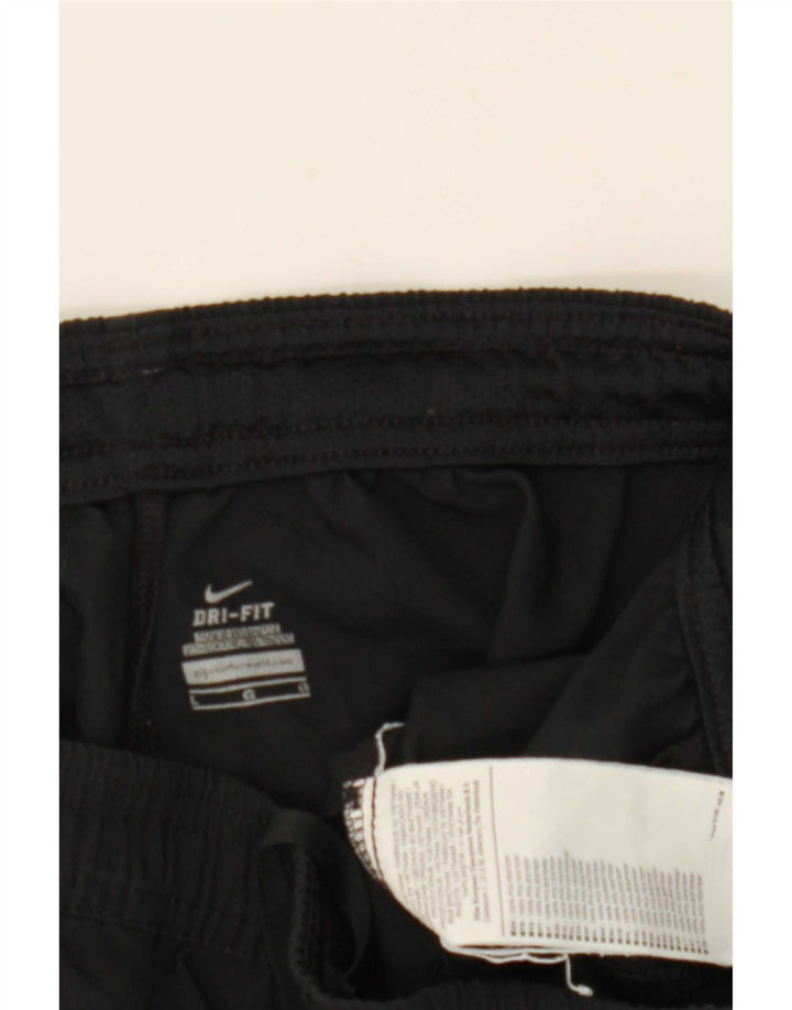 Pantaloncini sportivi Nike Dri Fit da uomo, grandi, in poliestere nero