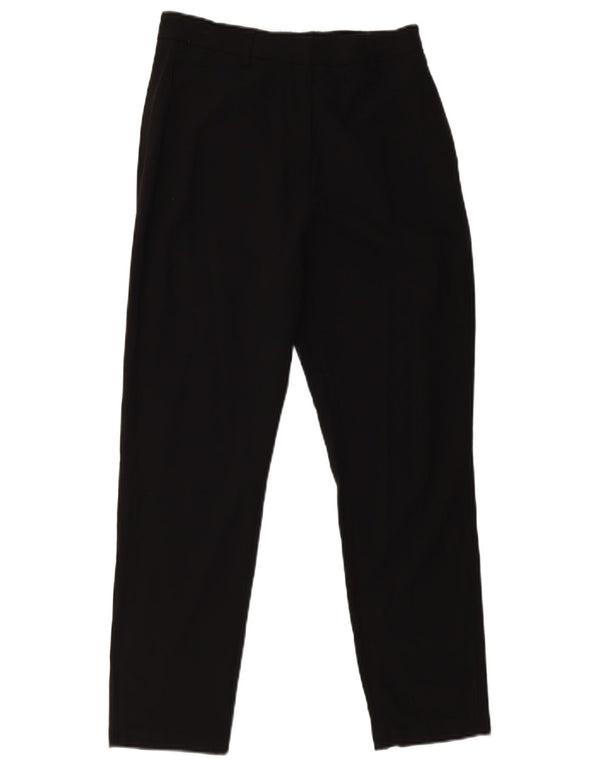 Pantaloni chino slim da donna Marks & Spencer UK 10 piccoli W28 L26 neri