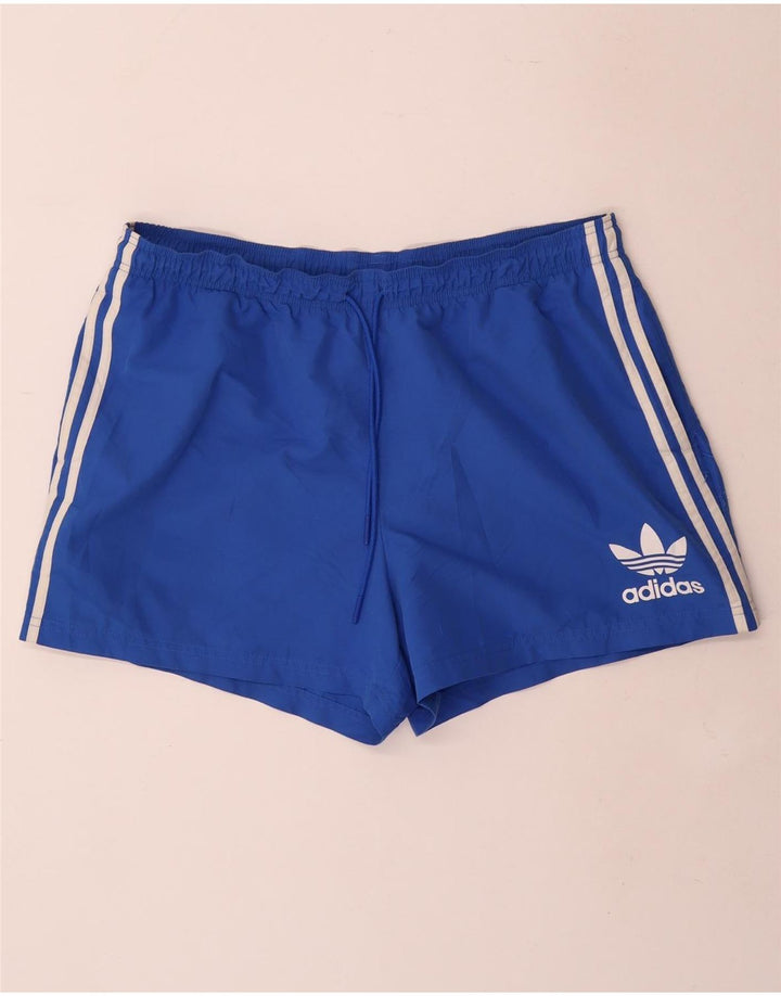 Pantaloncini sportivi da uomo Adidas XL blu poliestere
