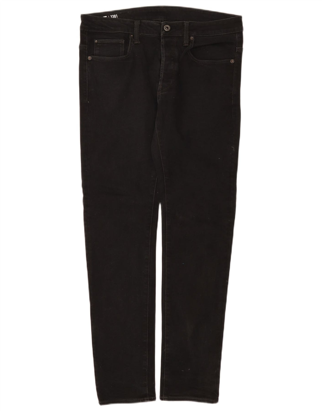 Jeans slim da uomo G-Star W32 L32 cotone nero