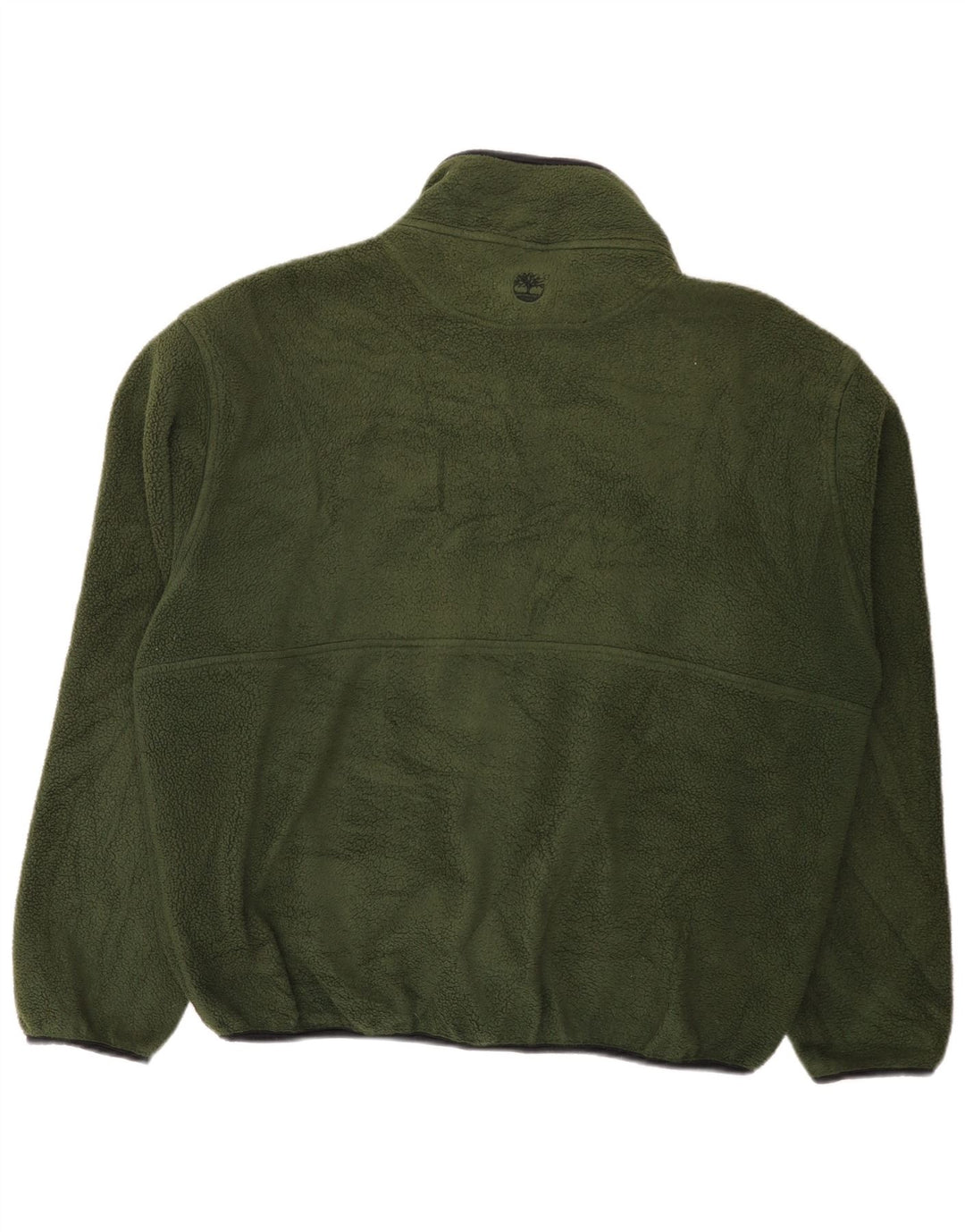 Giacca in pile da uomo Timberland UK 40 Large Verde Poliestere