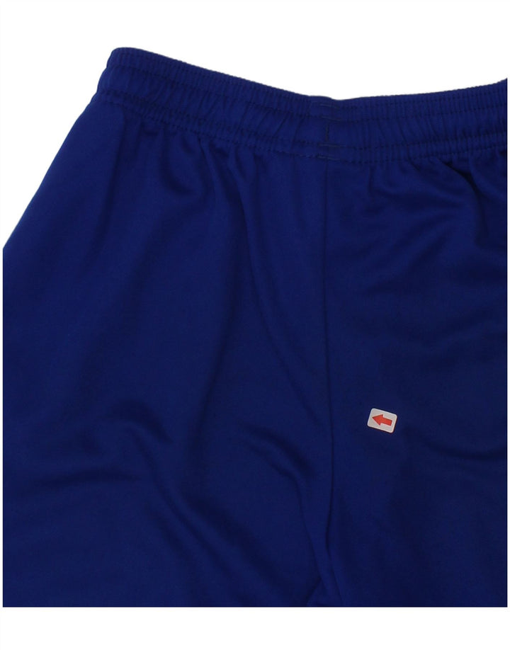 Pantaloncini sportivi Adidas Climalite da ragazzo 9-10 anni in poliestere blu