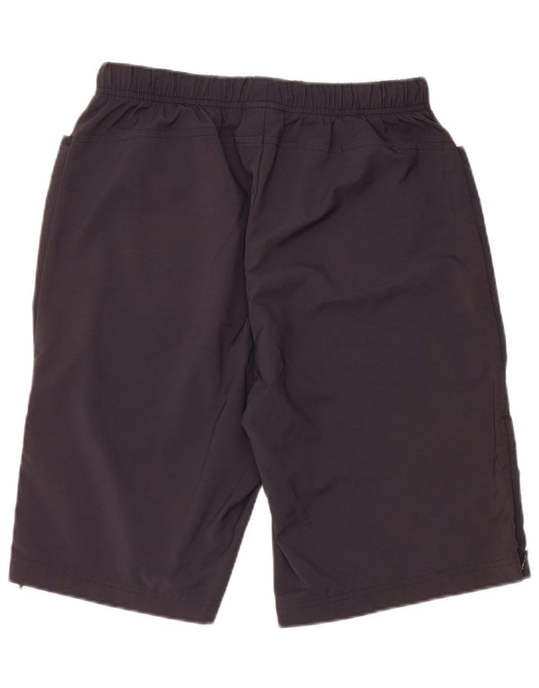 Pantaloncini sportivi ADIDAS da donna UK 12 medio blu navy poliestere