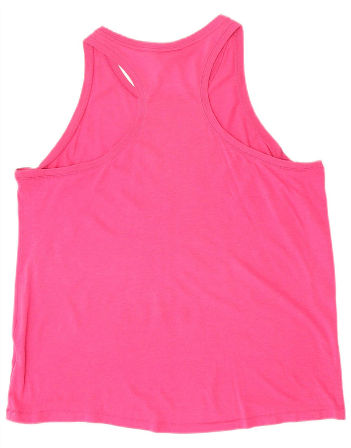 Canotta grafica Nike da donna UK 14 rosa medio