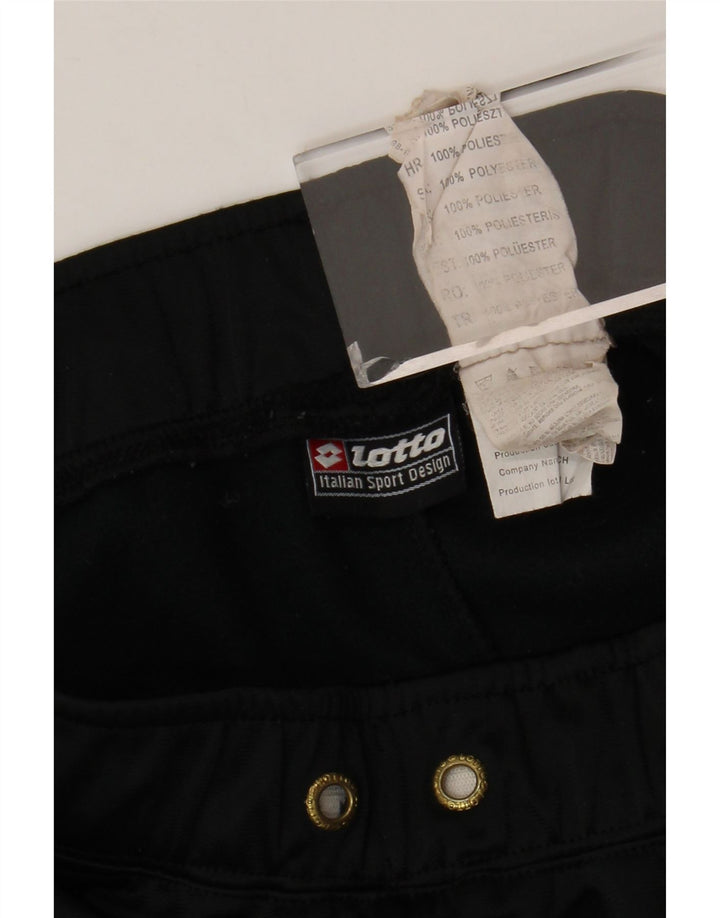 Pantaloni da tuta da donna LOTTO UK 14 Large Nero Poliestere