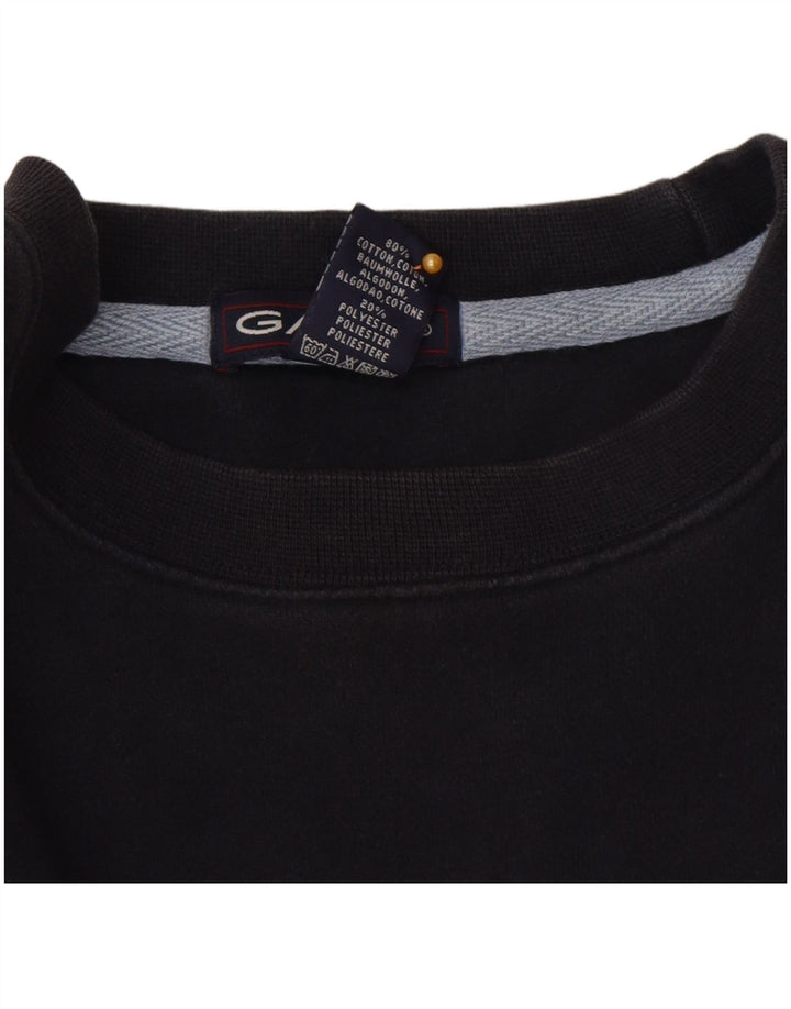 Gant Felpa da Uomo Maglione XL Blu Navy Cotone