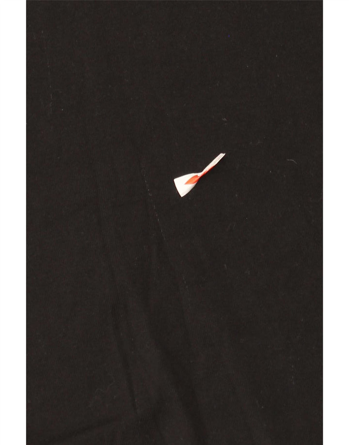 Polo da uomo Dkny grande in cotone nero