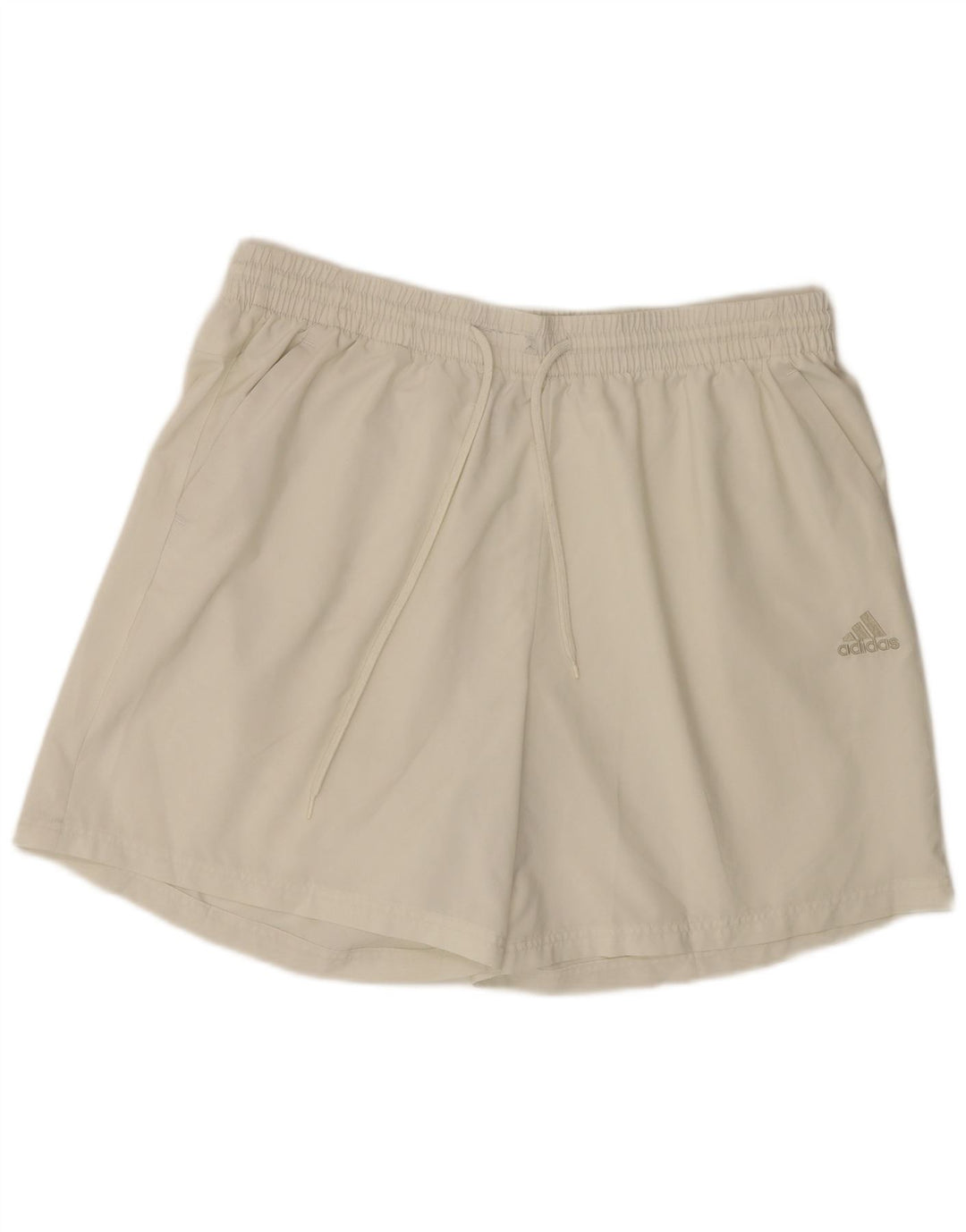 Pantaloncini sportivi ADIDAS da uomo 2XL bianchi