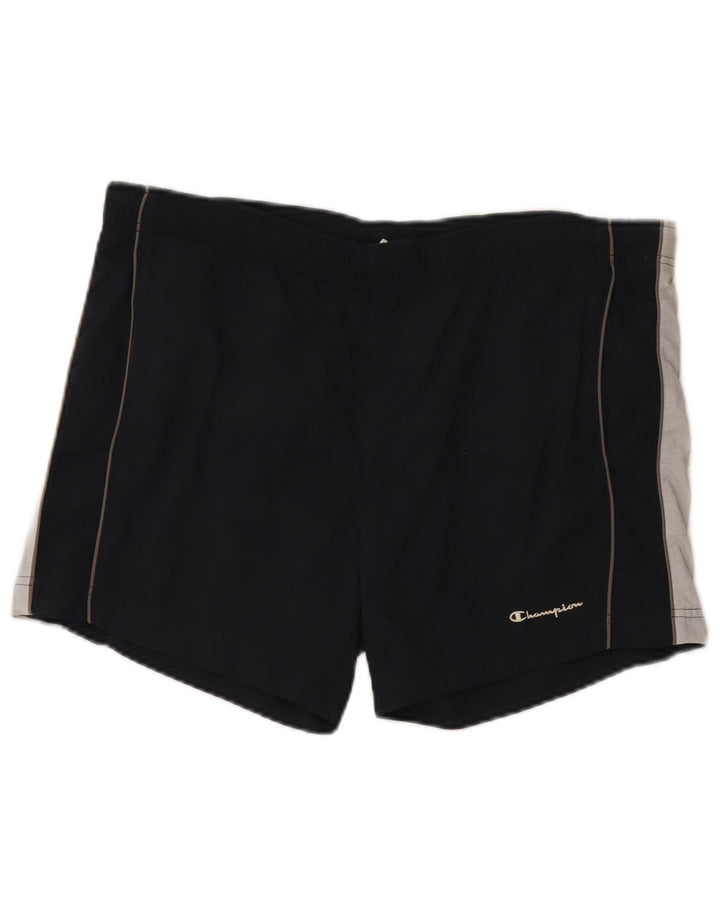 CHAMPION Pantaloncini sportivi da uomo grandi color blu navy