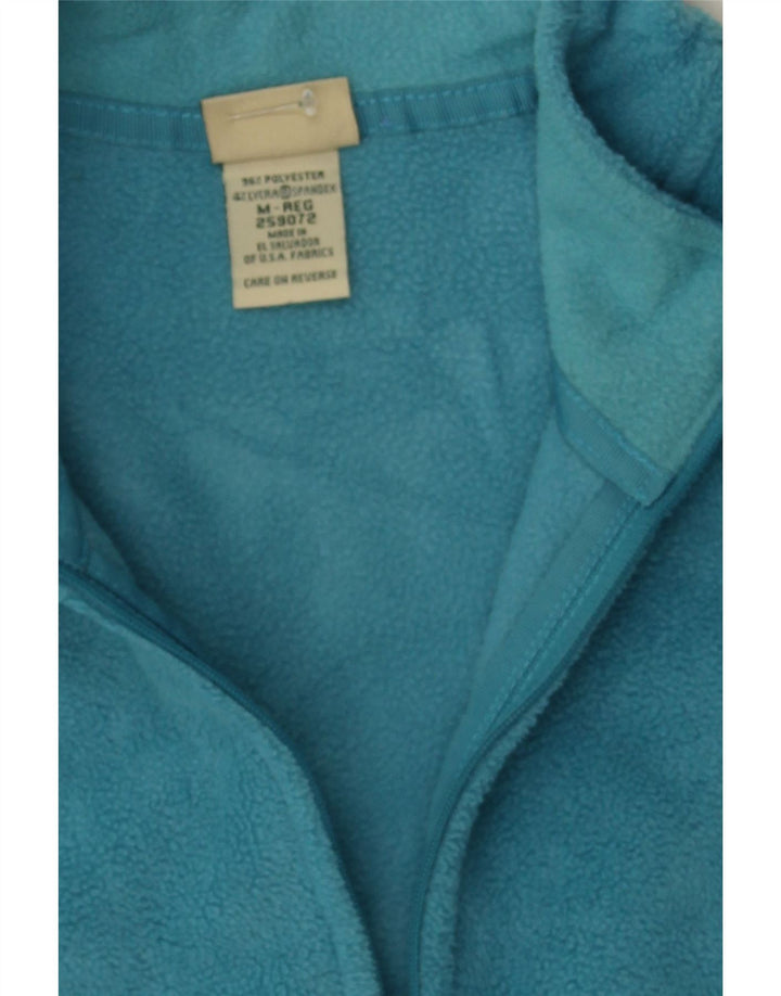 L.L.BEAN Womens Fleece Jacket UK 14 Medium Blue Polyester Vintage L.L.Bean and Second-Hand L.L.Bean from Messina Hembry 