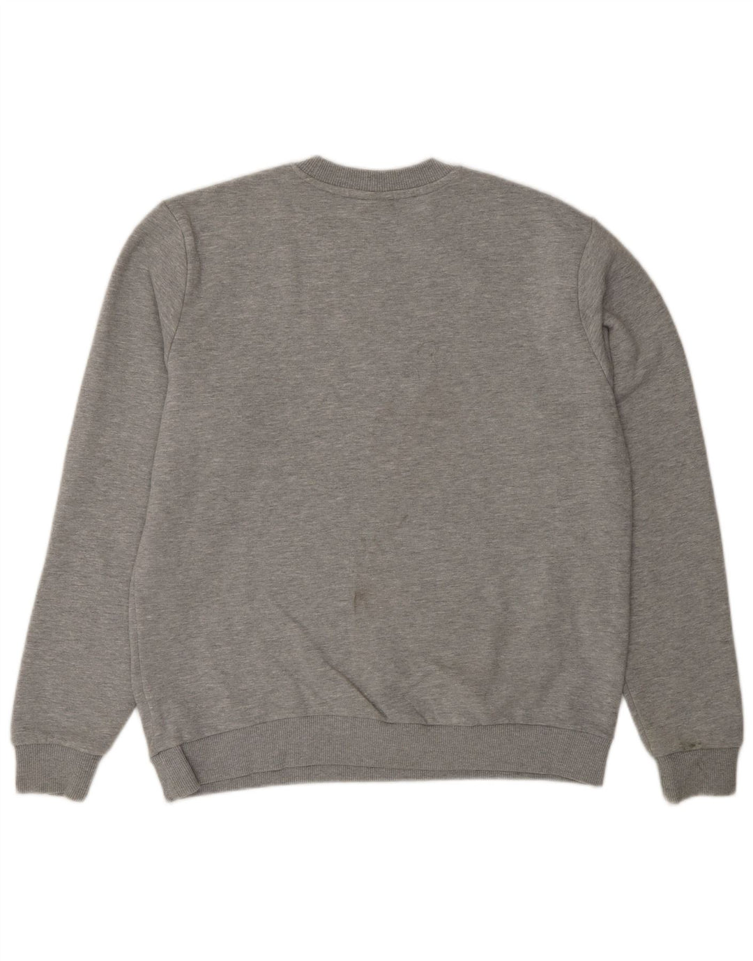 Felpa grafica da uomo New Balance, maglione piccolo, cotone grigio