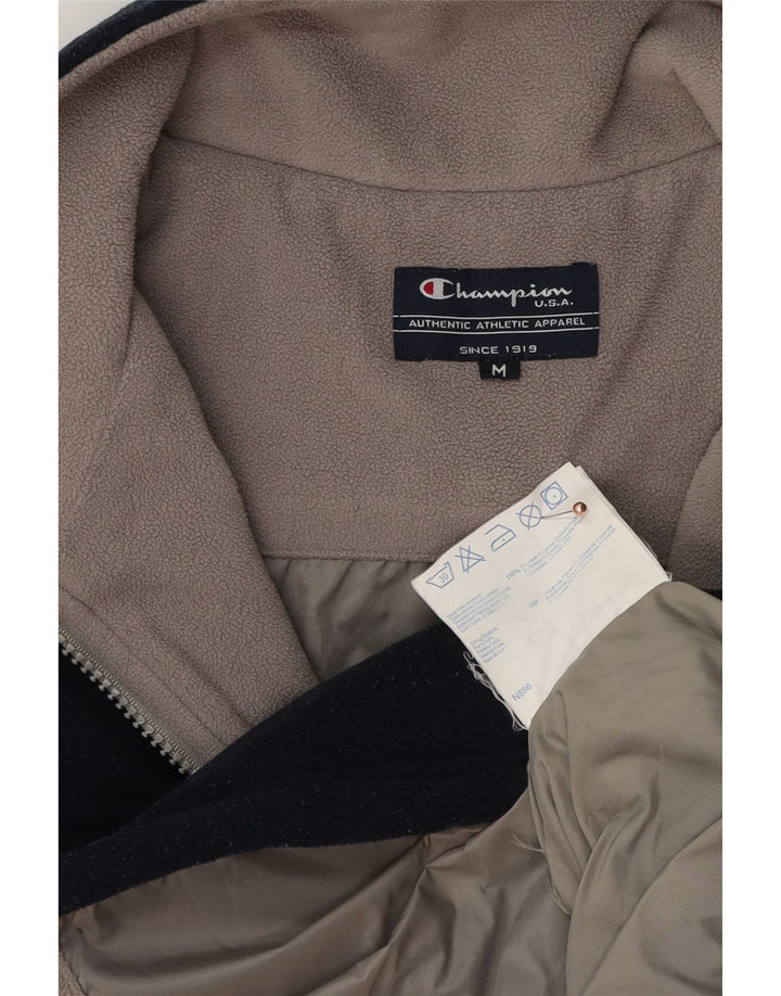 Giacca in pile da uomo Champion UK 38 poliestere blu navy medio