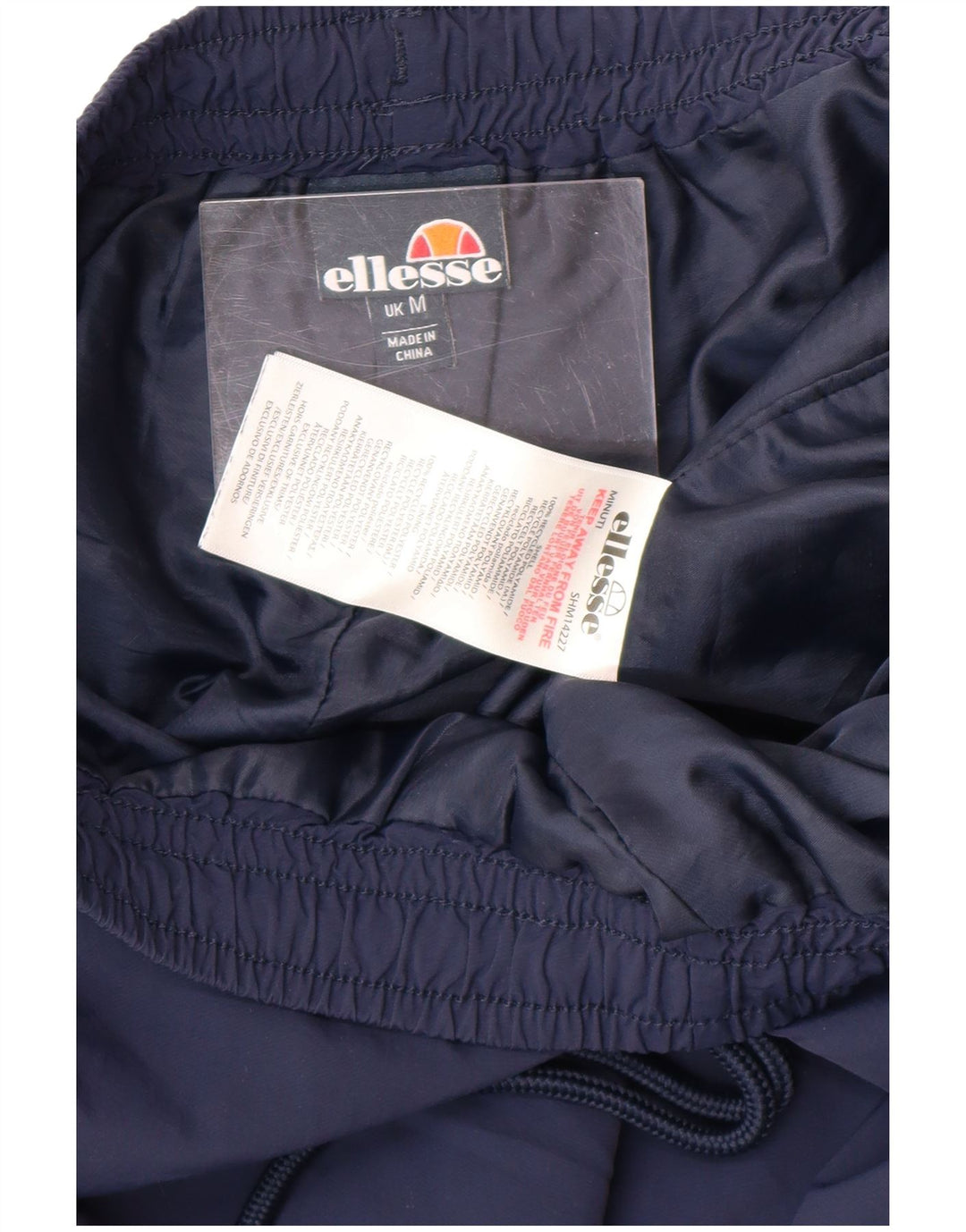 Pantaloni da tuta da uomo Ellesse Medium Blu Navy Colourblock in poliammide