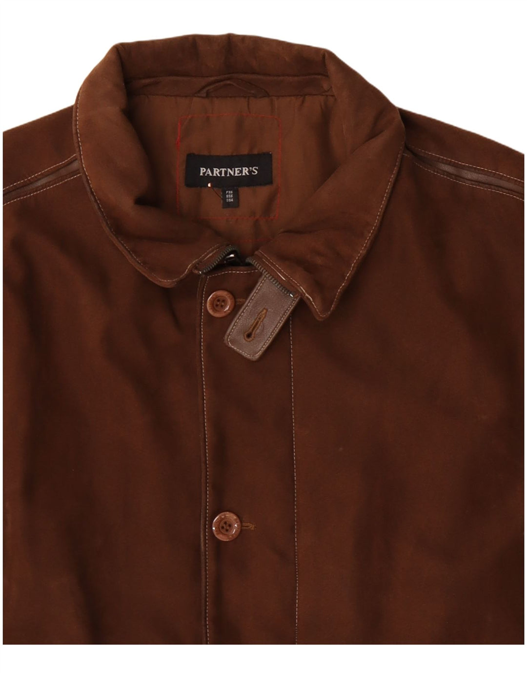 Giacca a vento vintage da uomo EU 56 3XL Marrone