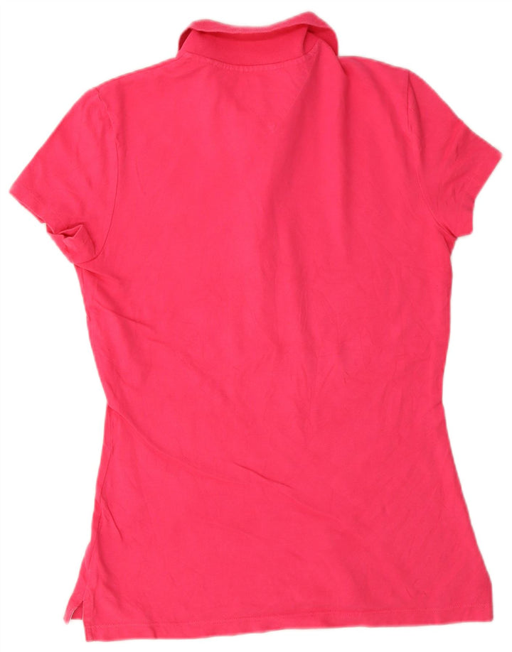 Polo da donna Tommy Hilfiger UK 10 piccola rosa