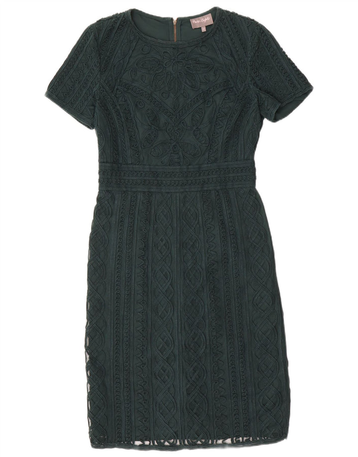 Abito tubino in pizzo da donna Phase Eight UK 10 Piccolo poliestere floreale verde