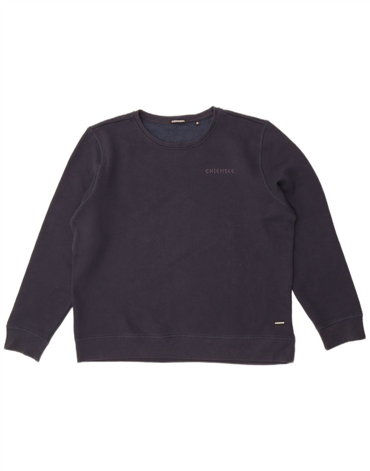 Felpa da uomo Chiemsee Maglione XL Blu navy in cotone