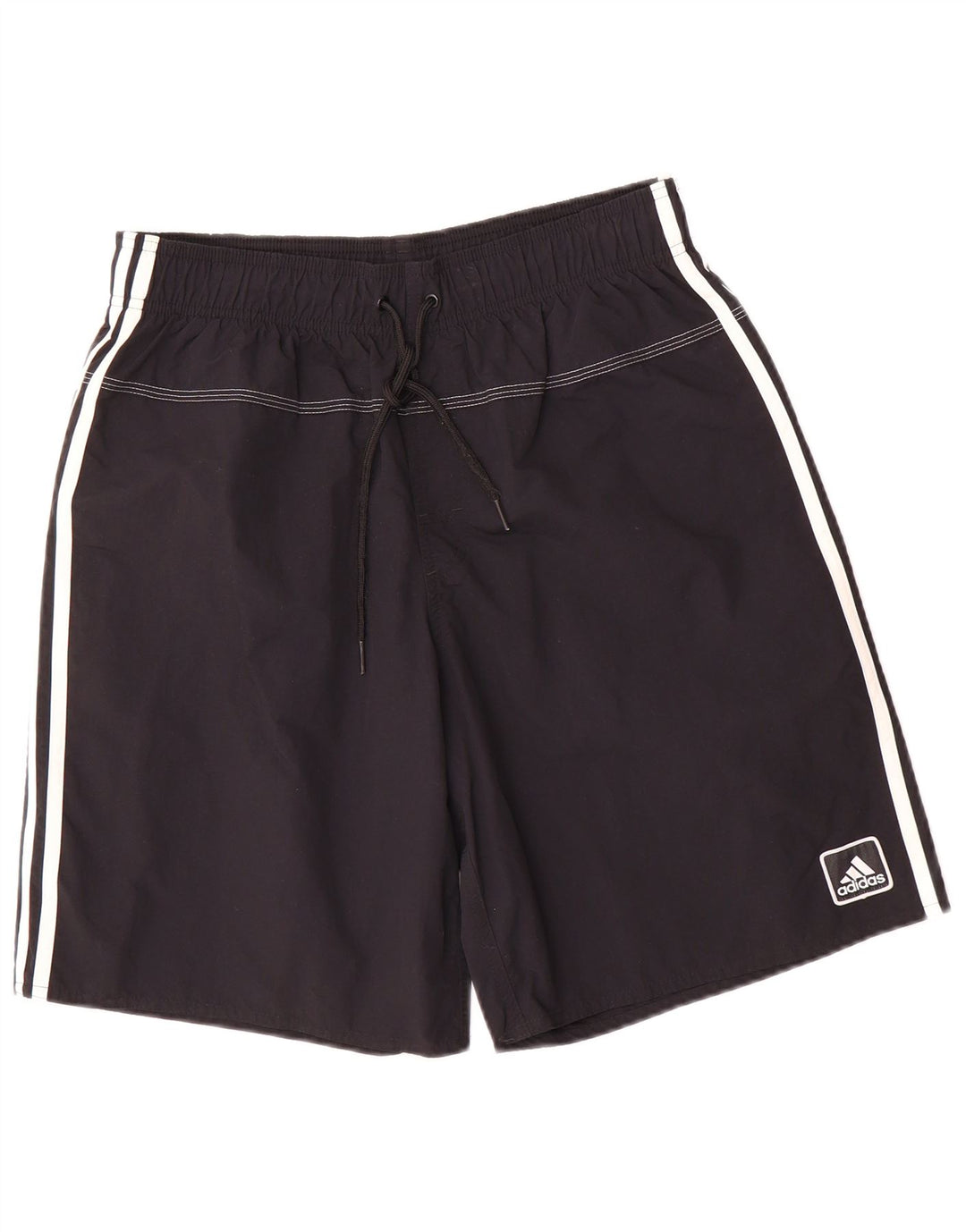 Pantaloncini sportivi da uomo Adidas medi in nylon nero