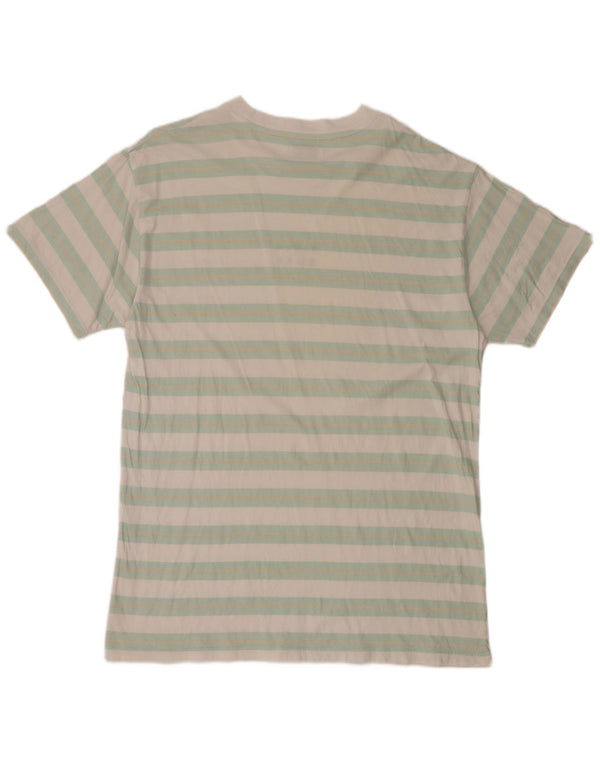T-shirt da uomo Billabong Top 2XL cotone a righe verdi