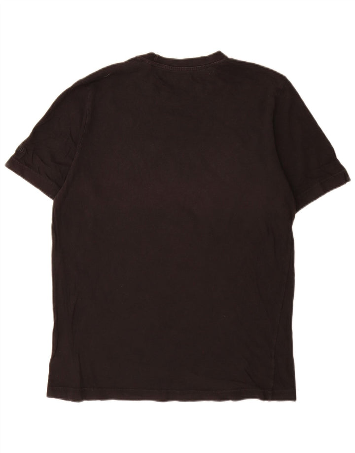 T-shirt grafica da uomo Adidas Top piccola nera