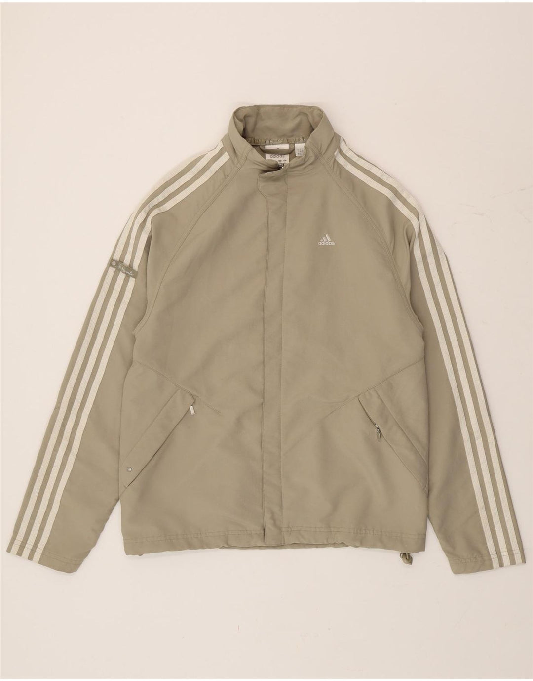 Giacca da ginnastica da uomo Adidas XS verde poliestere